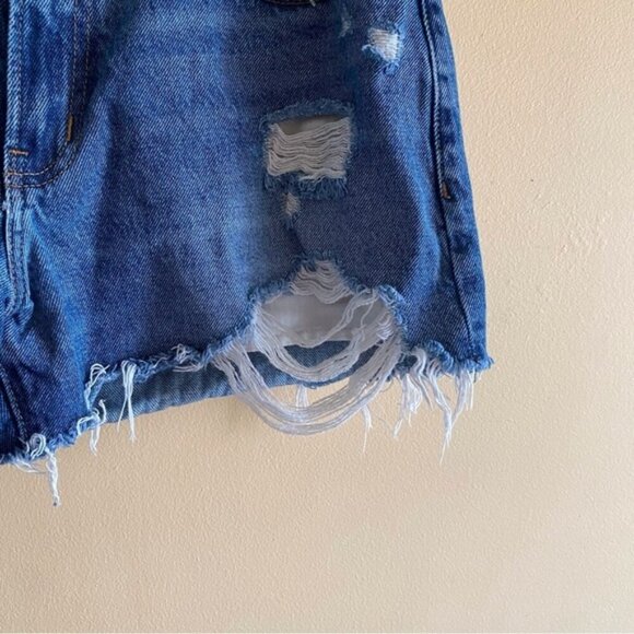 Abercrombie & Fitch The Boyfriend Short Distressed Size 29 Festival BOHO Coastal - Picture 7 of 16